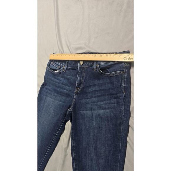 Tommy Hilfiger Jeans Womens 8 Blue Skinny Stretch Denim Mid Rise Classic Style - Picture 3 of 11